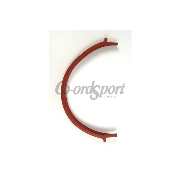 Ford Rear Sump Rubber 1/2 Moon Seal Red image