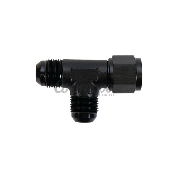 DW 10AN Male Flare to Female Flare Swivel Tee on Straight image