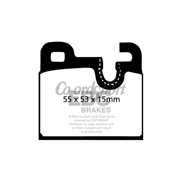 EBC Ultimax OEM Replacement Brake Pads image