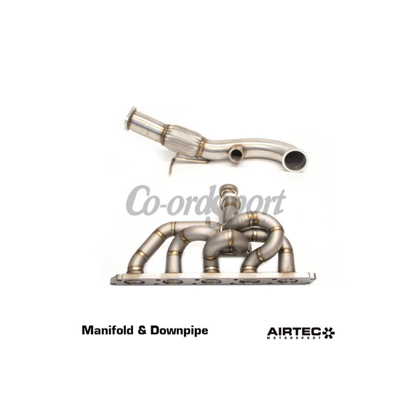 AIRTEC Motorsport Big Turbo Tubular Exhaust Manifold And Downpipe image