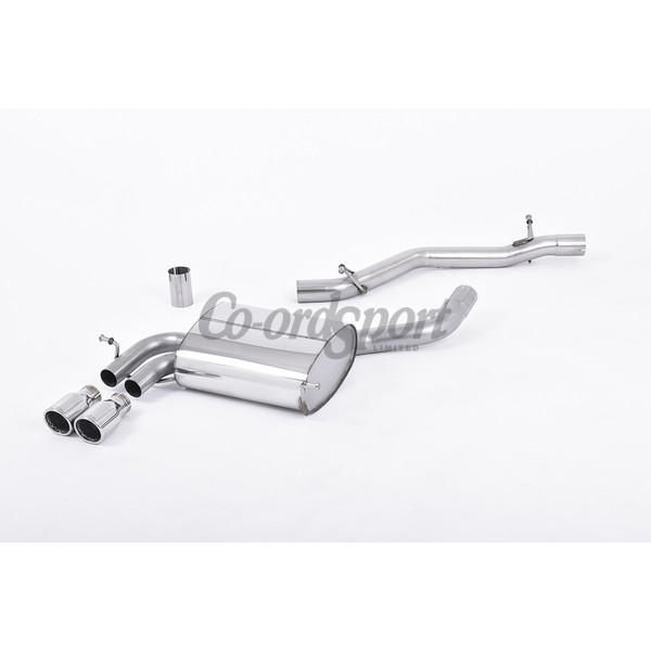 Milltek Cat-back Audi A3 3.2 V6 quattro 3 door and 5 door S image