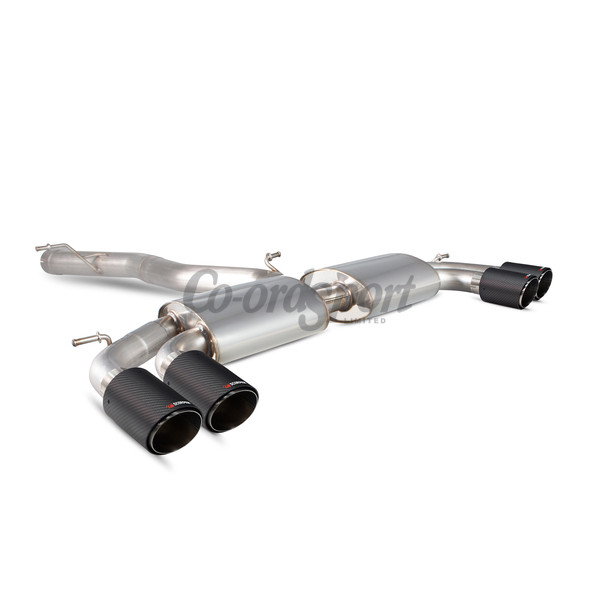 Scorpion Non-resonated GPF-back system with no valves for Audi SQ image