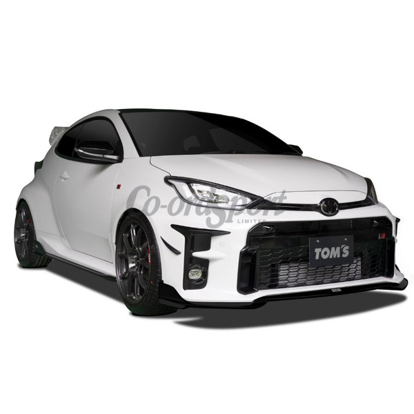 TOMS GR Yaris Front Diffuser Flat Black image