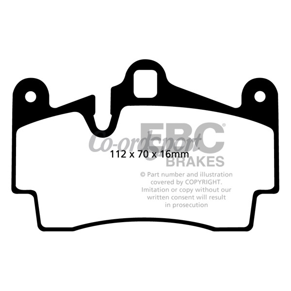 EBC Ultimax OEM Replacement Brake Pads image