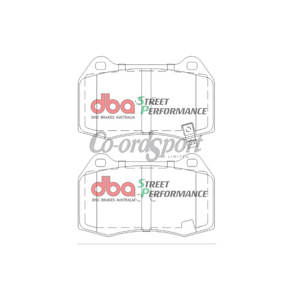 DBA SP PERFORMANCE BRAKE PADS Nissan 350Z Skyline 1990-2009 F image