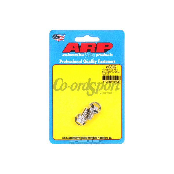 ARP Pontiac SS hex alternator bracket bolt kit image