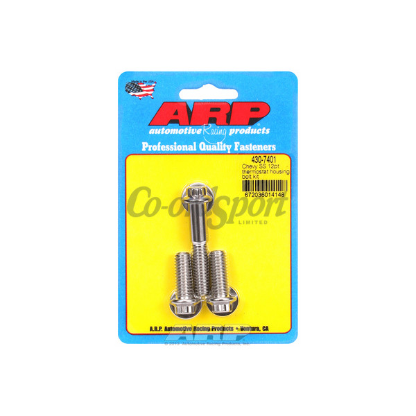 ARP Chevy SS 12pt thermostat housing bolt kit image