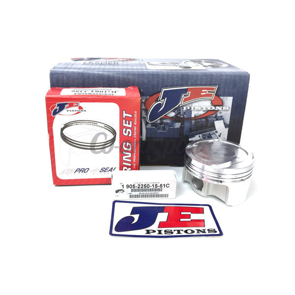 JE-Pistons Kit Mitsubishi Evo10 4B11T 86.00mm 9.0:1 Asym. image