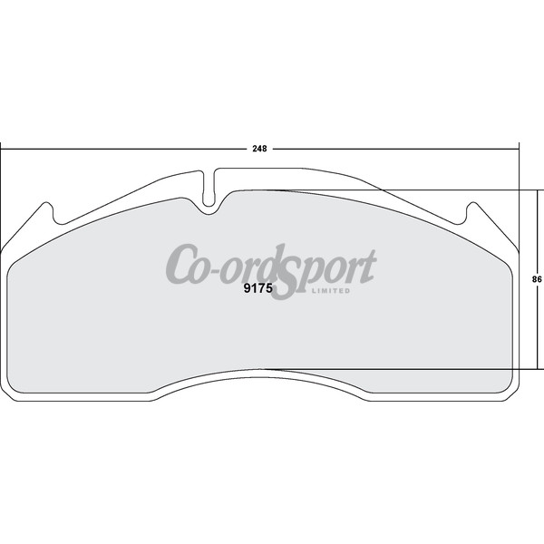 PFC 175 Z-Rated Brake Pad Set image