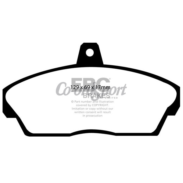 EBC Ultimax OEM Replacement Brake Pads image