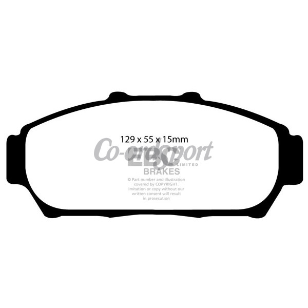 EBC Ultimax OEM Replacement Brake Pads image