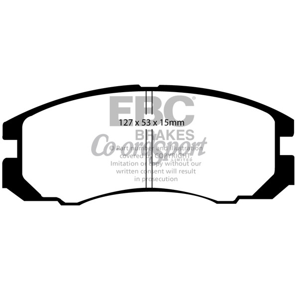 EBC Ultimax OEM Replacement Brake Pads image