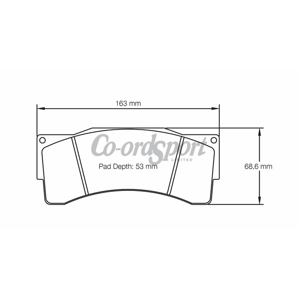 Pagid Racing brake pads - RST3 image