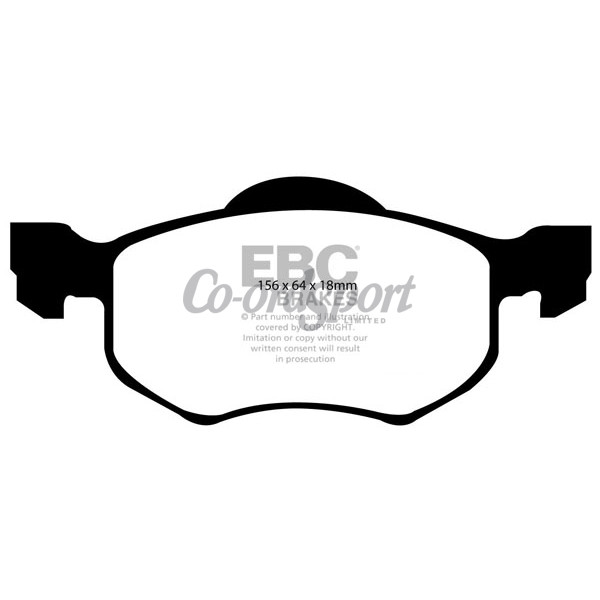 EBC Ultimax OEM Replacement Brake Pads image