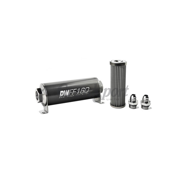 DW In-line fuel filter element and housing kit  stainless st image