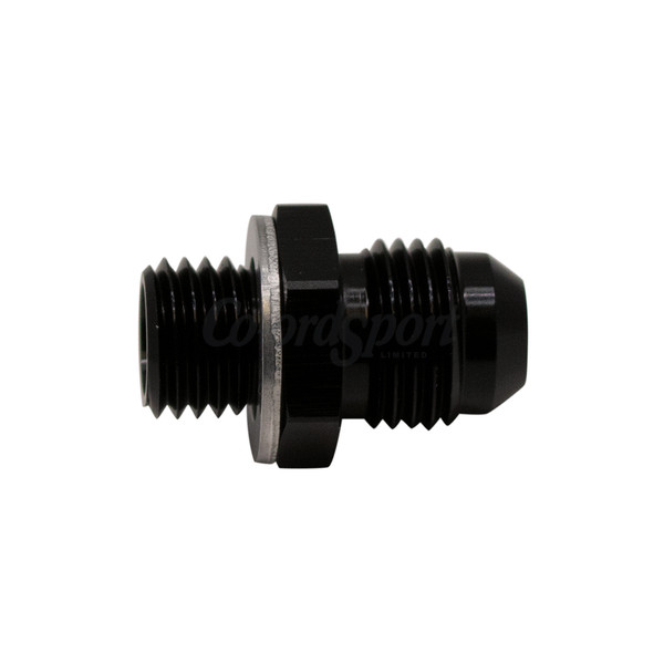 DW 6AN Male Flare to M12 X 15 Male Metric Adapter Incl Crush Wa image