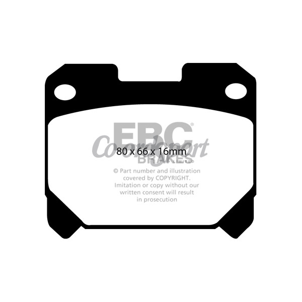 EBC Ultimax OEM Replacement Brake Pads image