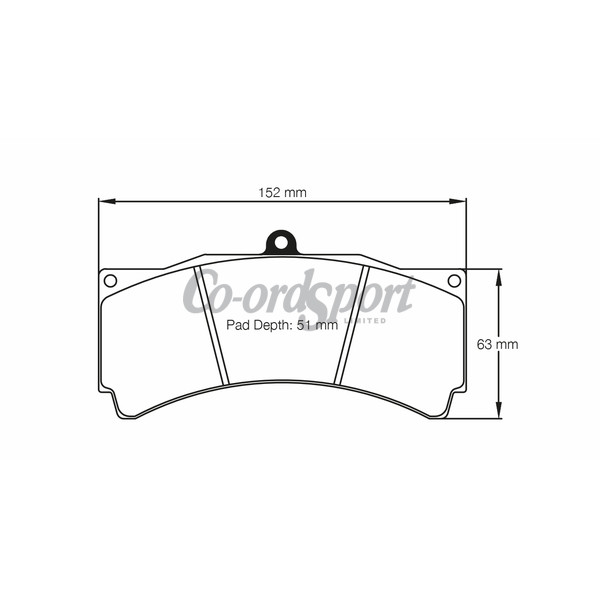 Pagid racing brake pads -RST3 image