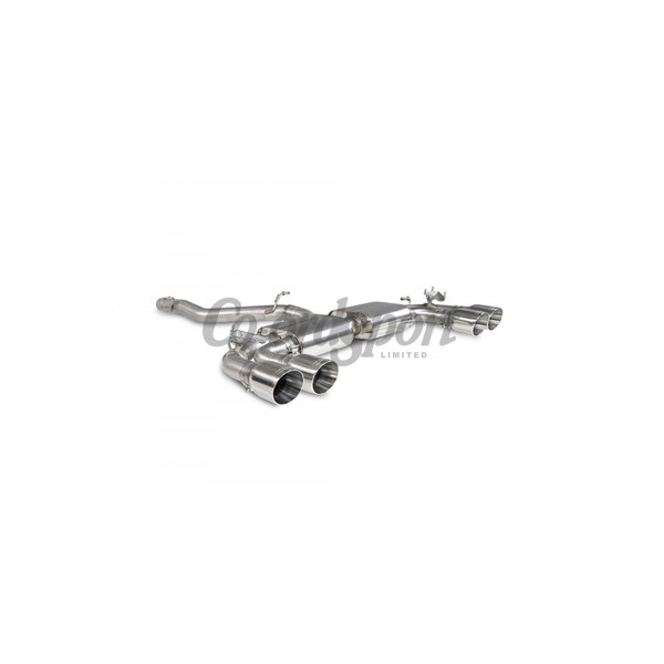 Scorpion Non-res gpf back system with electronic valves CUPRA For image