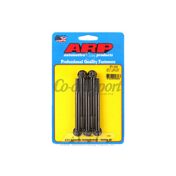 ARP M8 x 1.25 x 85 12pt black oxide bolts image