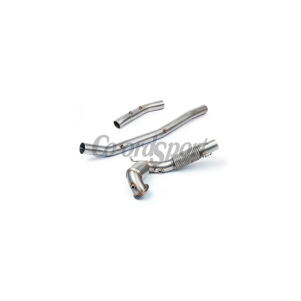 Cobra Volkswagen Golf GTI MK8 19- Front Pipe  De-Cat Section GPF image