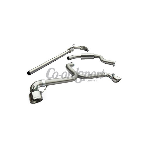COBRA Volkswagen Golf GTI Mk6 (09 - 12) Turbo Back System (Cat) image