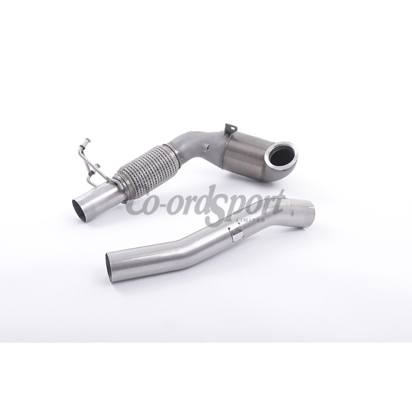 Milltek Cast Downpipe with Race Cat Volkswagen Golf MK7.5 image