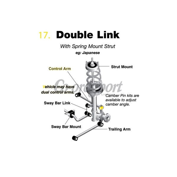 Whiteline Control Arm Rear Lower Outer image