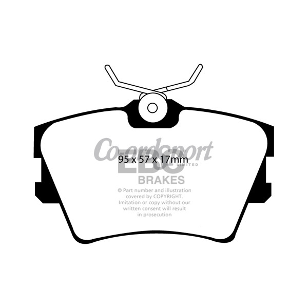 EBC Ultimax OEM Replacement Brake Pads image