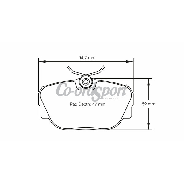 Pagid racing brake pads - RSL29 image