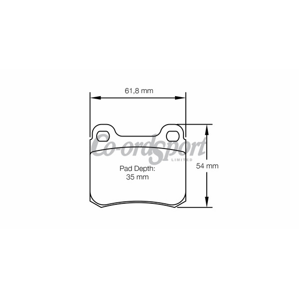 Pagid Racing Brake pads - RSH42 image