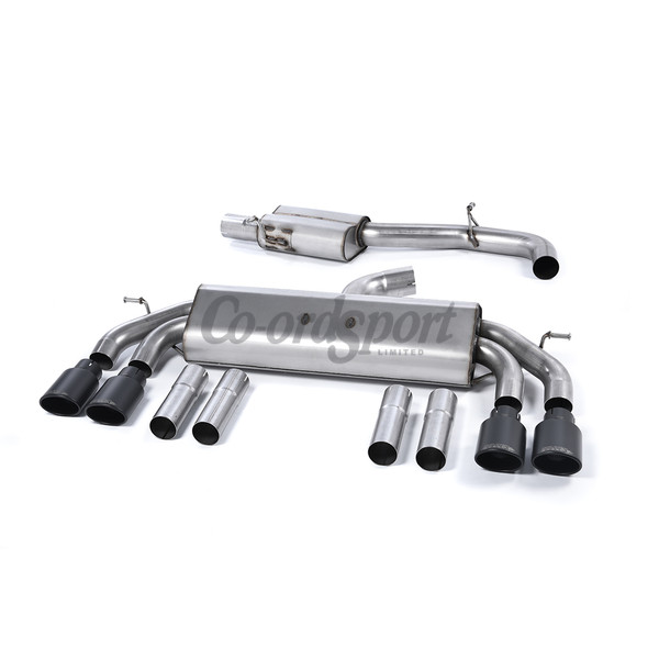 Milltek Cat-back Audi S3 2.0 TFSI quattro Saloon and Cabrio image