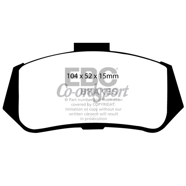 EBC Ultimax OEM Replacement Brake Pads image