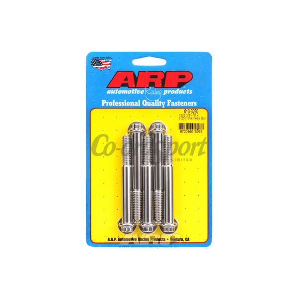 ARP 3/8-16 x 3.250 12pt SS bolts image