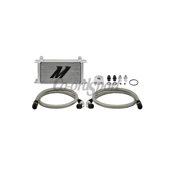 Mishimoto Universal 19 Row Oil Cooler Kit Silver image