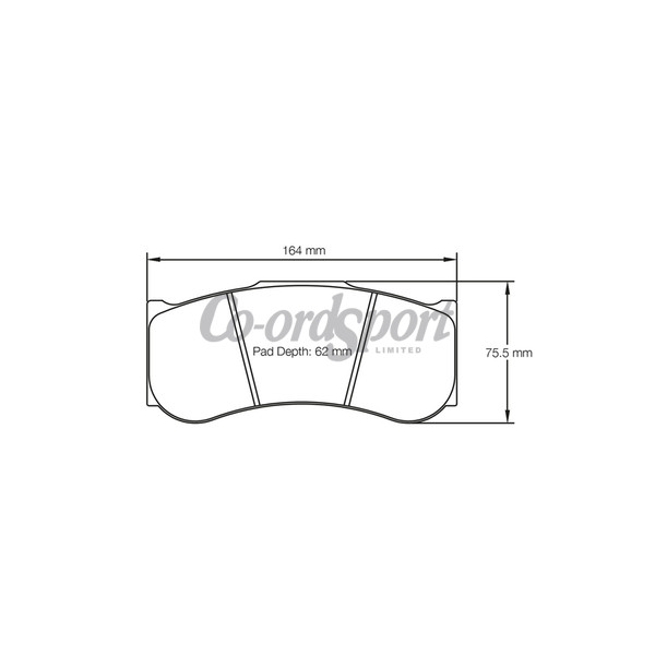 Pagid Racing Brake Pads - RSL1E image