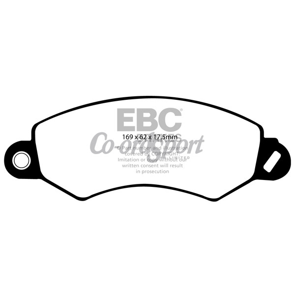 EBC Ultimax OEM Replacement Brake Pads image