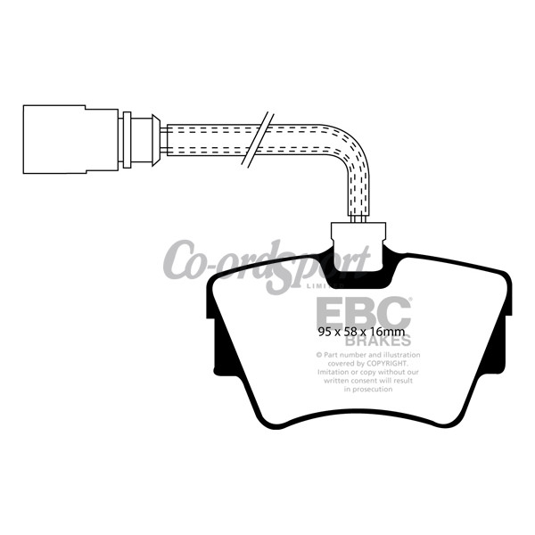 EBC Ultimax OEM Replacement Brake Pads image