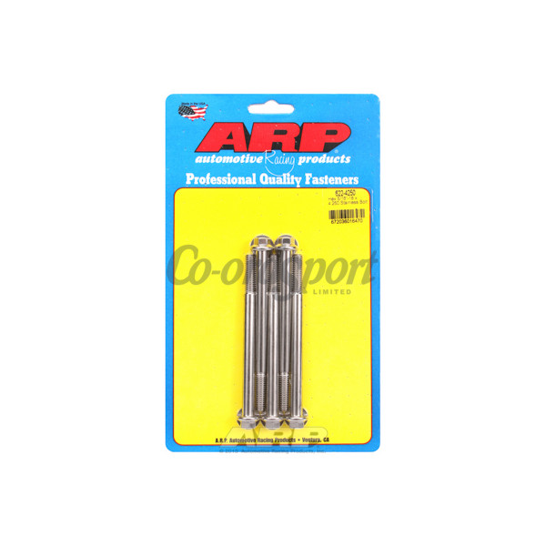 ARP 5/16-18 x 4.250 hex SS bolts image