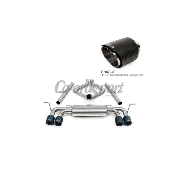 COBRA Land Rover Defender 90 V8 L663 (21-) - GPF-Back - Non-Valve image