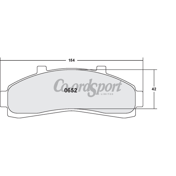 PFC 652 Carbon Metallic Brake Pad Set image