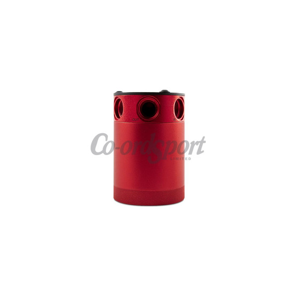 Mishimoto Compact Baffled Oil Catch Can 3-Port image