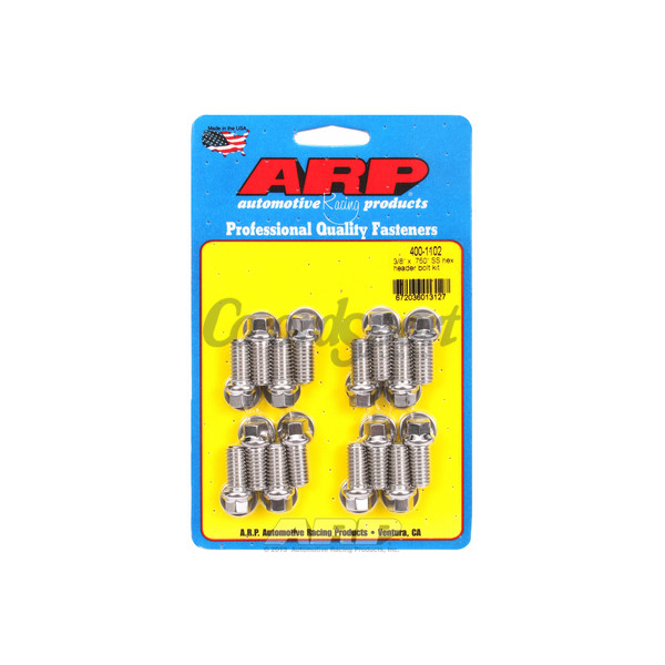 ARP 3/8 x .750 SS hex header bolt kit image