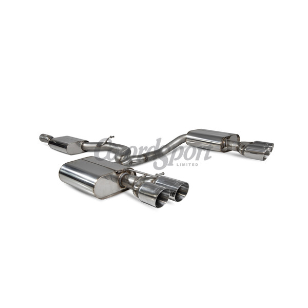 Scorpion Resonated cat-back system for Volkswagen Golf R Estate M image