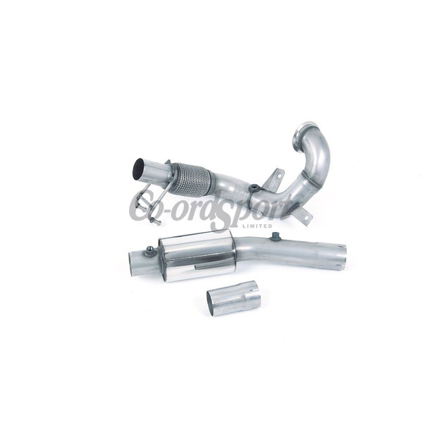 Milltek Large-bore Downpipe and De-cat Audi A1 40TFSI 5 Door image