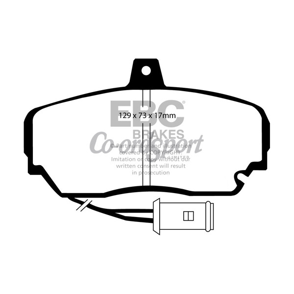 EBC Ultimax OEM Replacement Brake Pads image