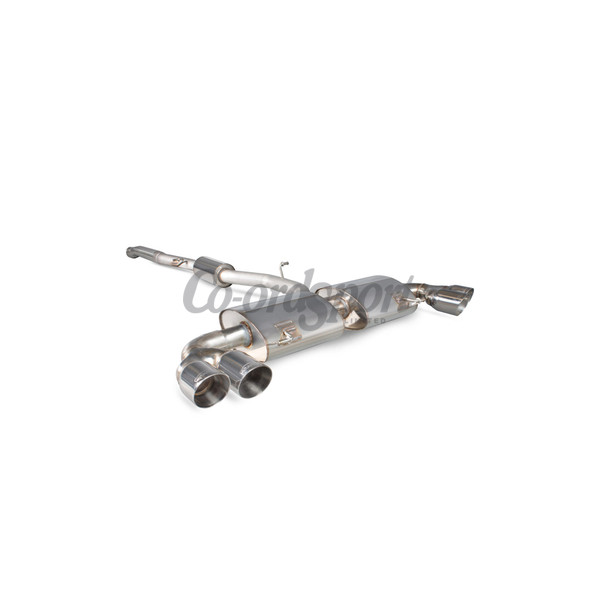 Scorpion Audi M3 F80 / M4 F82 F83 Res cat-back sys w/out valves image