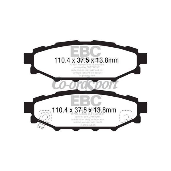 EBC Ultimax OEM Replacement Brake Pads image