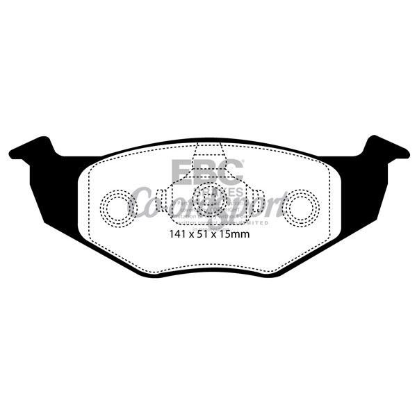 EBC Ultimax OEM Replacement Brake Pads image