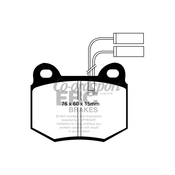 EBC Ultimax OEM Replacement Brake Pads image